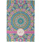 Bohemian Art Waffle Weave Towel - Full Color Print - Approval Image