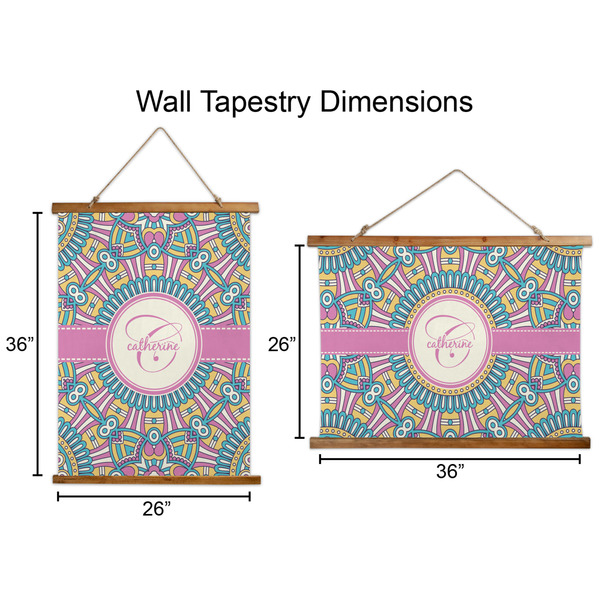 Bohemian Art Wall Hanging Tapestries - Parent/Sizing