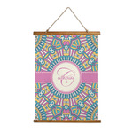 Bohemian Art Wall Hanging Tapestry - Tall (Personalized)