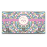 Bohemian Art Wall Mounted Coat Rack (Personalized)