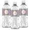 Bohemian Art Water Bottle Labels - Front View