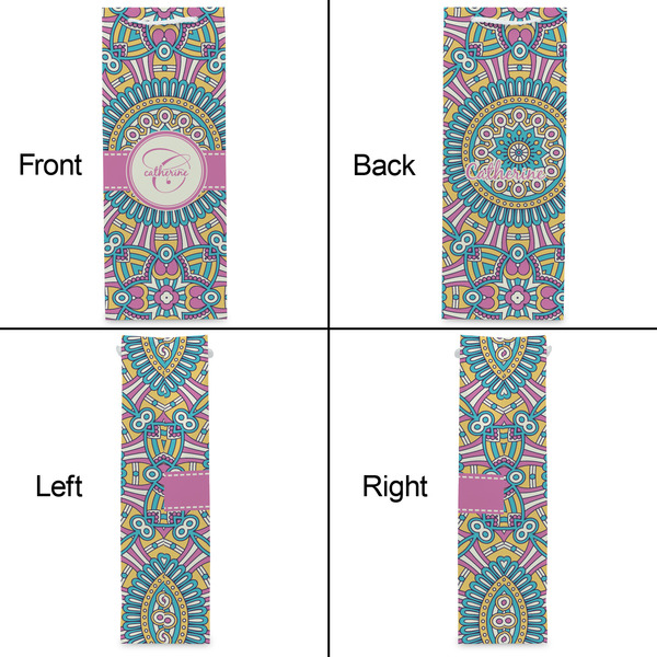 Bohemian Art Wine Gift Bag - Gloss - Approval