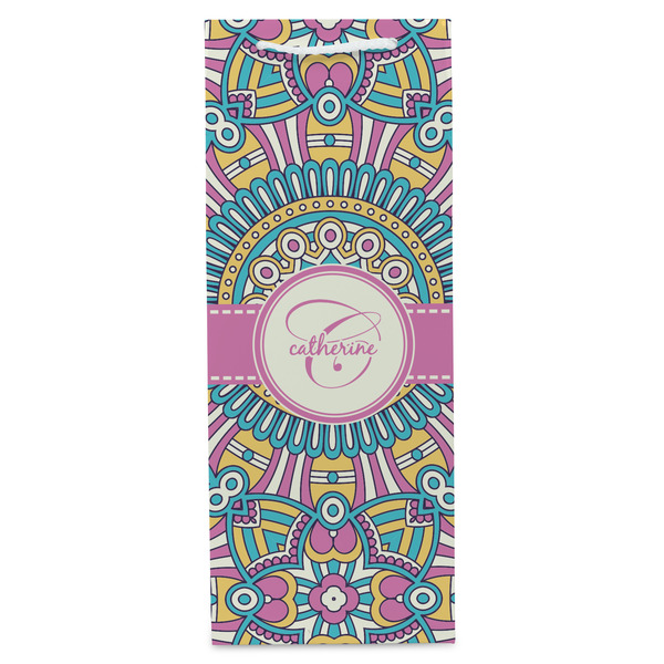 Bohemian Art Wine Gift Bag - Gloss - Front
