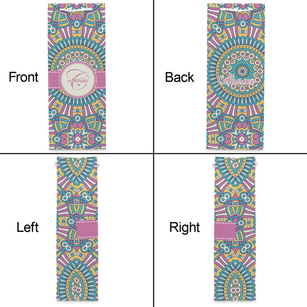 Bohemian Art Wine Gift Bag - Matte - Approval