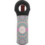 Bohemian Art Wine Tote Bag (Personalized)