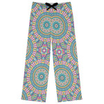 Bohemian Art Womens Pajama Pants - S