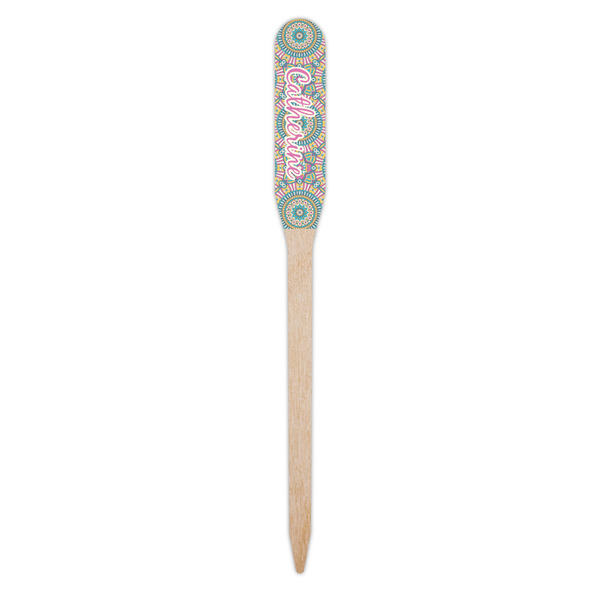 Bohemian Art Wooden Food Pick - Paddle - Single Pick