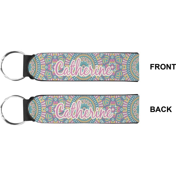 Bohemian Art Wristlet (Front + Back)