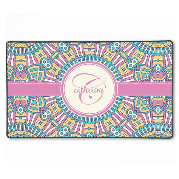 Custom Bohemian Art XXL Gaming Mouse Pad - 24" x 14" (Personalized)