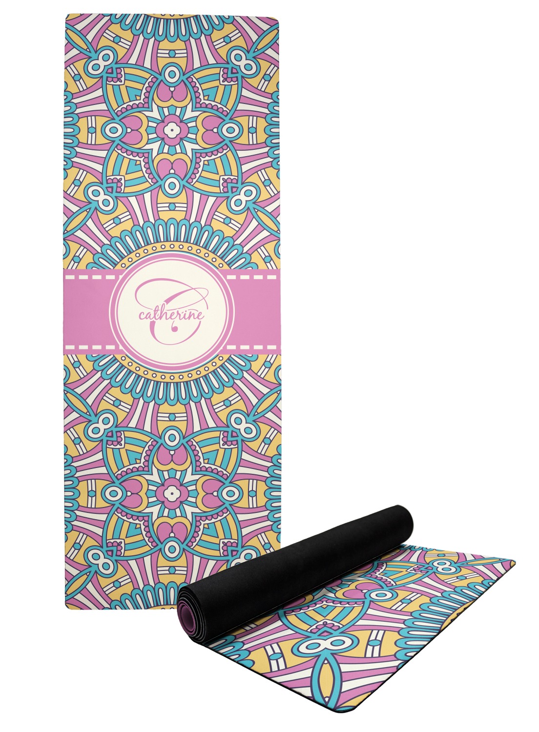 Custom Bohemian Art Yoga Mat (Personalized) YouCustomizeIt