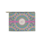 Bohemian Art Zipper Pouch - Small - 8.5"x6" (Personalized)