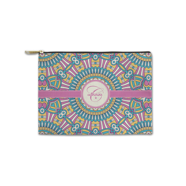 Custom Bohemian Art Zipper Pouch - Small - 8.5"x6" (Personalized)