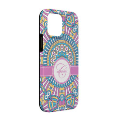 Bohemian Art iPhone Case - Rubber Lined - iPhone 13 (Personalized)