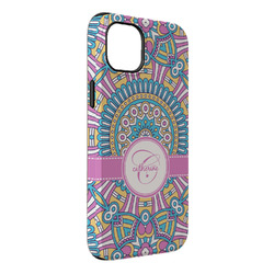 Bohemian Art iPhone Case - Rubber Lined - iPhone 14 Pro Max (Personalized)