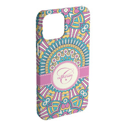 Bohemian Art iPhone Case - Plastic - iPhone 15 Plus (Personalized)