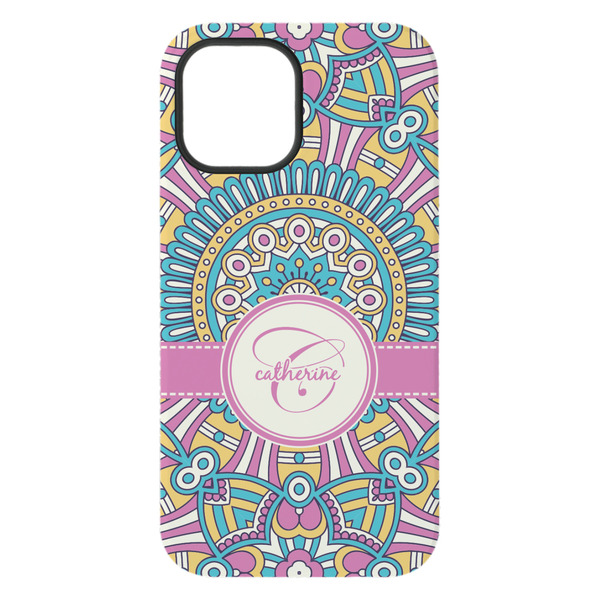 Bohemian Art iPhone 15 Pro Max Tough Case - Back