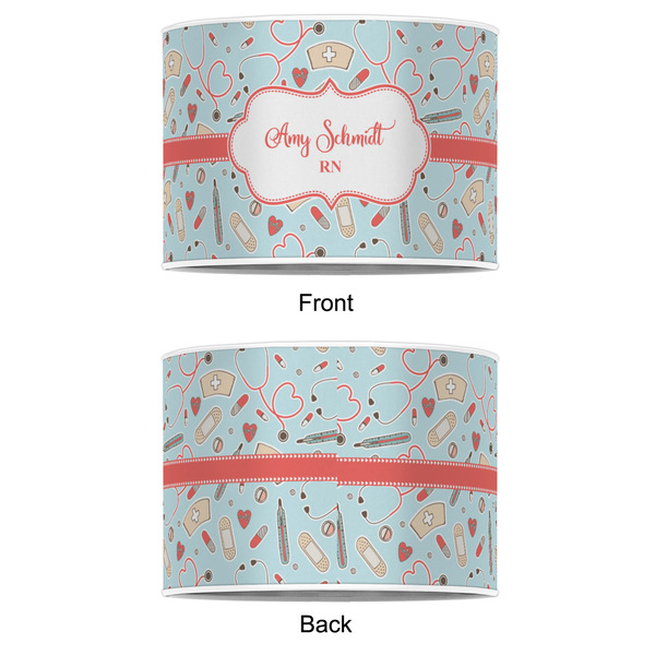 Nurse 12" Drum Lampshade - APPROVAL (Poly Film)