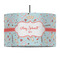 Nurse 12" Drum Pendant Lamp - Fabric (Personalized)