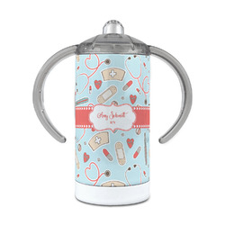 Nurse 12 oz Stainless Steel Sippy Cup (Personalized)