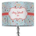 Nurse 16" Drum Lamp Shade - Fabric (Personalized)