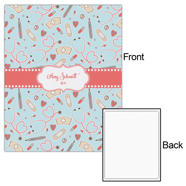 Nurse 16x20 - Matte Poster - Front & Back