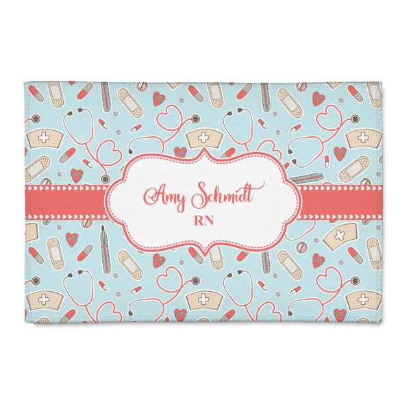 Custom Nurse 2' x 3' Indoor Area Rug (Personalized)