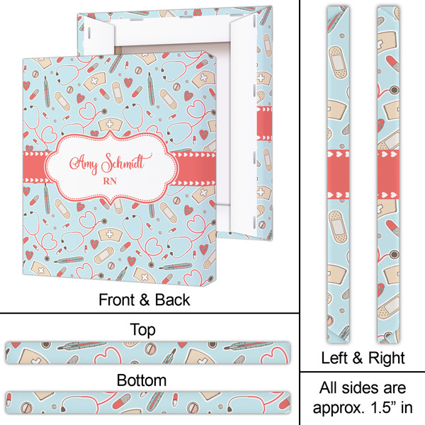 Nurse 20x24 - Canvas Print - Approval