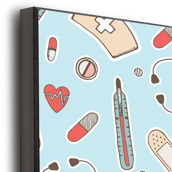 Nurse 20x24 Wood Print - Closeup