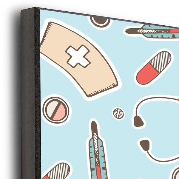 Nurse 20x30 Wood Print - Closeup