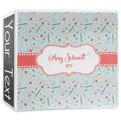 Nurse 3-Ring Binder - 3 inch (Personalized)
