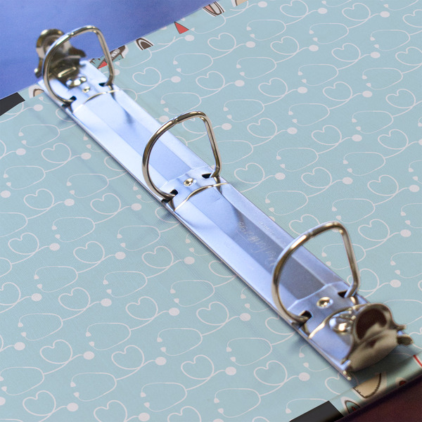 Nurse 3 Ring Binders - Full Wrap - 1" - DETAIL