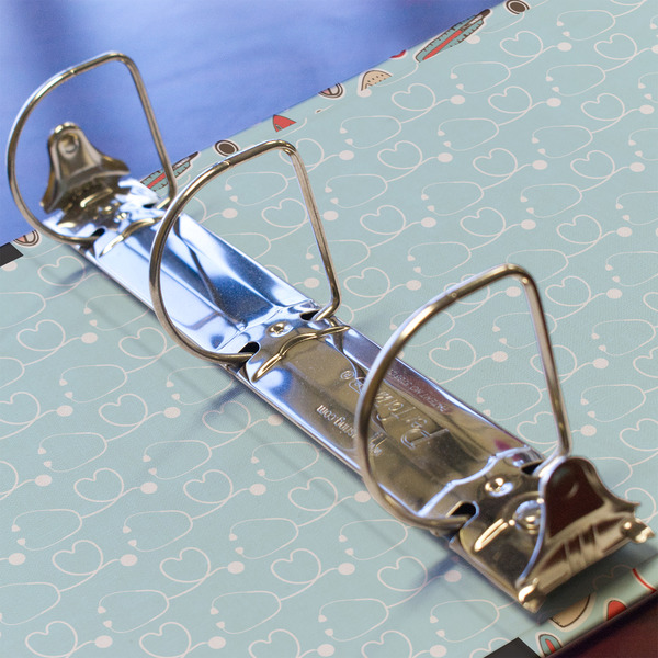 Nurse 3 Ring Binders - Full Wrap - 2" - DETAIL