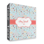 Nurse 3 Ring Binder - Full Wrap - 2" (Personalized)