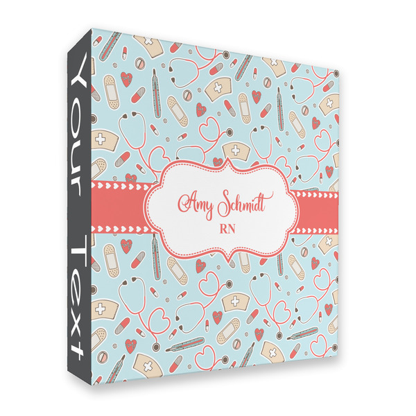 Nurse 3 Ring Binders - Full Wrap - 2" - FRONT