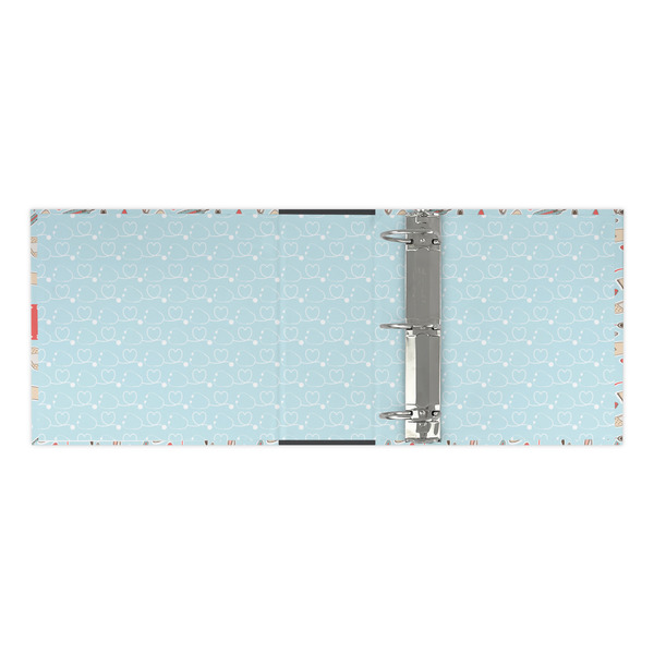 Nurse 3 Ring Binders - Full Wrap - 3" - OPEN INSIDE