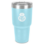 Nurse 30 oz Stainless Steel Tumbler - Teal - Single-Sided (Personalized)
