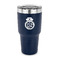 Nurse 30 oz Stainless Steel Ringneck Tumblers - Navy - FRONT