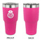 Nurse 30 oz Stainless Steel Ringneck Tumblers - Pink - Single Sided - APPROVAL
