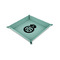 Nurse 6" x 6" Teal Leatherette Snap Up Tray - CHILD MAIN