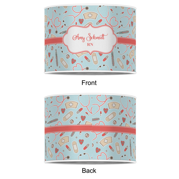 Nurse 8" Drum Lampshade - APPROVAL (Poly Film)