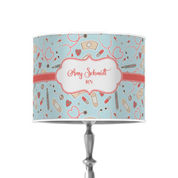 Nurse 8" Drum Lamp Shade - Poly-film (Personalized)