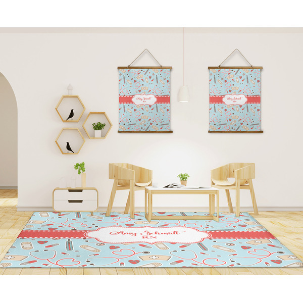 Nurse 8'x10' Indoor Area Rugs - IN CONTEXT
