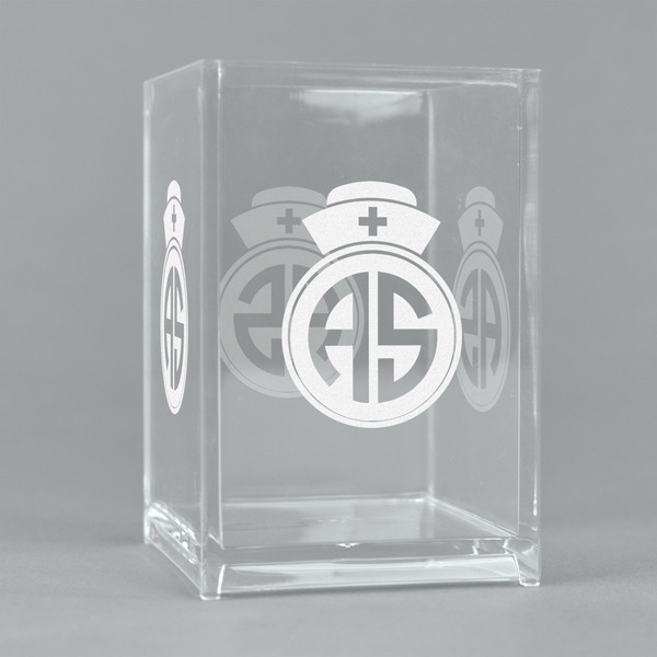 Custom Nurse Acrylic Pen Holder (Personalized)