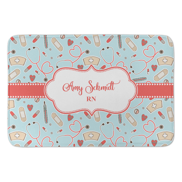 Custom Nurse Anti-Fatigue Kitchen Mat (Personalized)