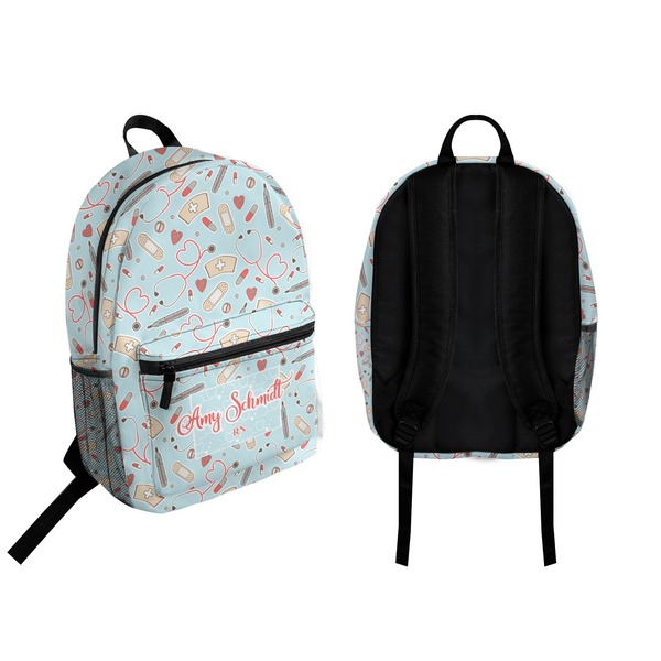 Nurse Backpack front and back - Apvl