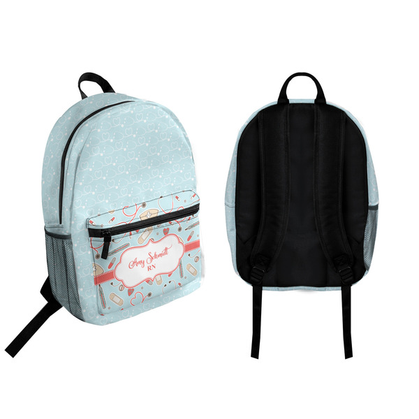 Nurse Backpack front and back - Apvl