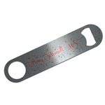 Nurse Bar Bottle Opener - Silver w/ Name or Text