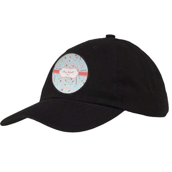 Custom Nurse Baseball Cap - Black (Personalized)