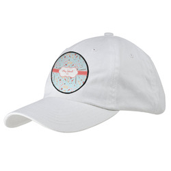 Nurse Baseball Cap - White (Personalized)