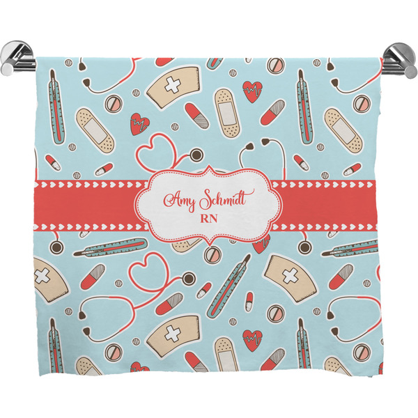 Custom Nurse Bath Towel (Personalized)